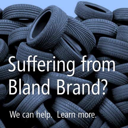 Suffering from Bland Brand? We can help. Learn more.
